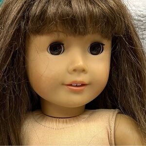 American Girl TRULY ME DOLL Brown Eyes Long Layered Hair Bangs 2014
